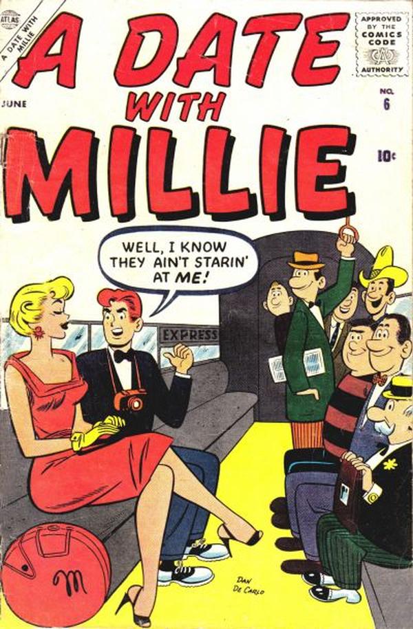 A Date with Millie #6 cover