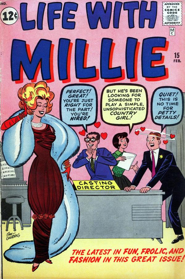 Life with Millie #15 cover