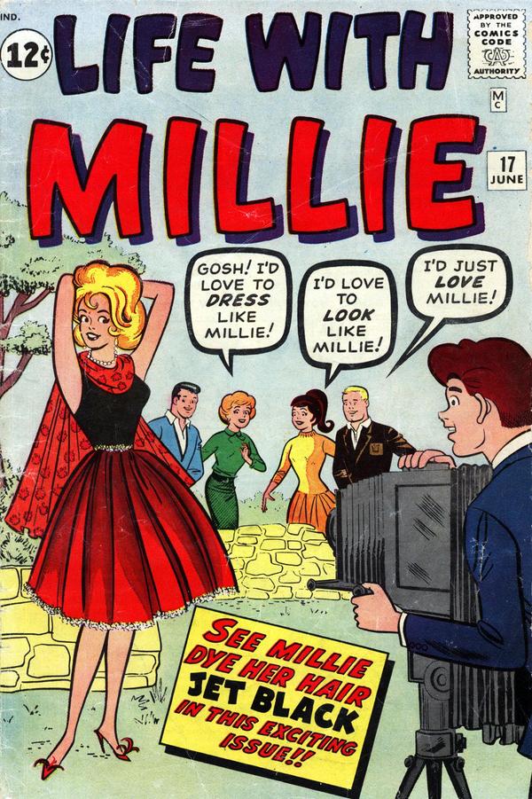 Life with Millie #17 cover