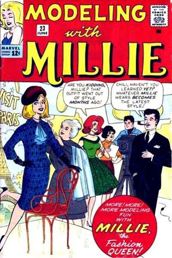 Modeling with Millie #23 cover