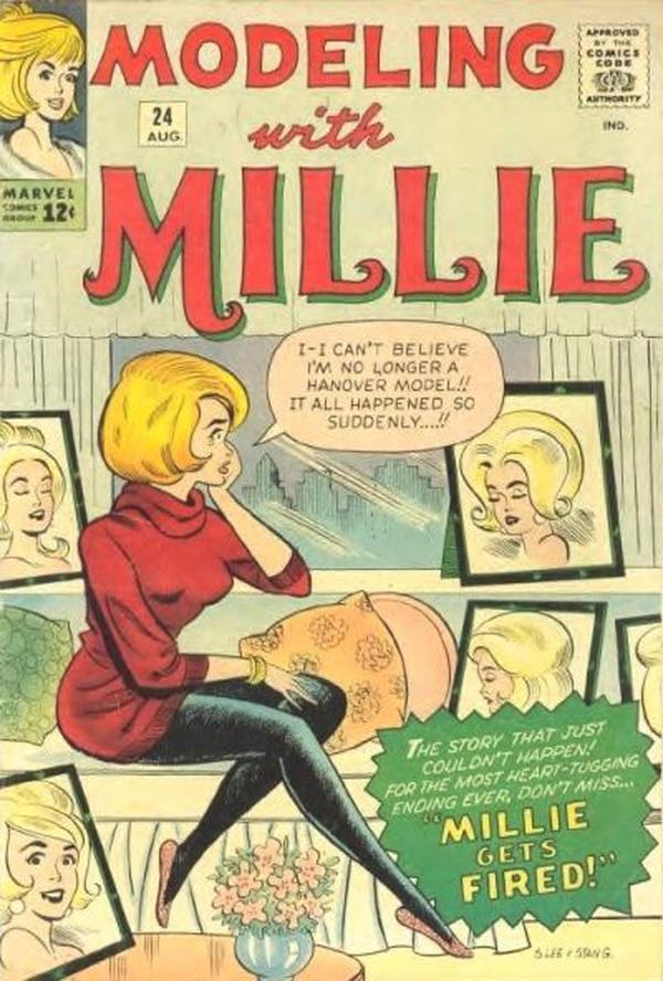 Modeling with Millie #24 cover