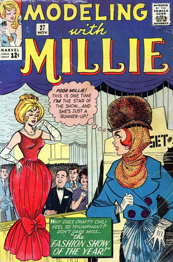 Modeling with Millie #27 cover