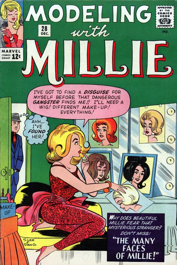 Modeling with Millie #28 cover