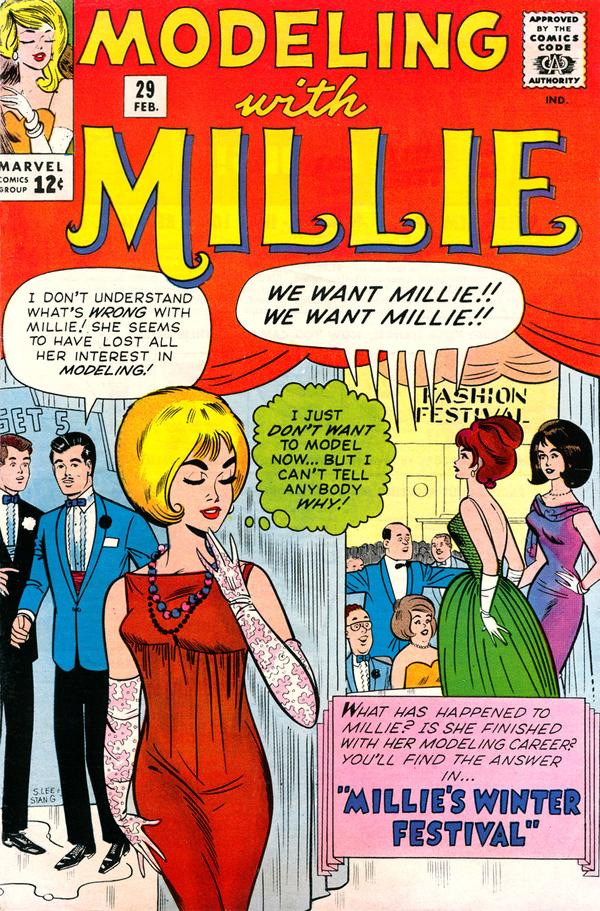 Modeling with Millie #29 cover