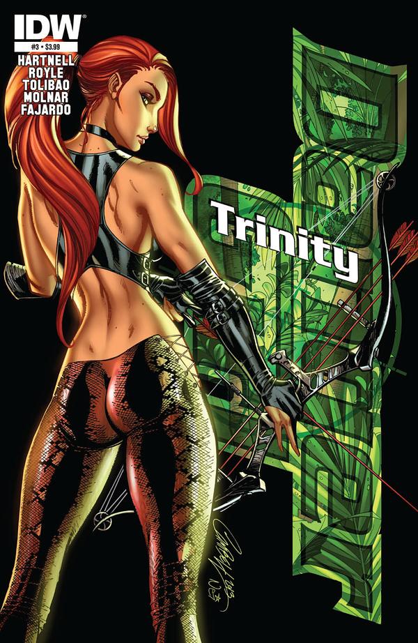 Danger Girl: Trinity #3 cover
