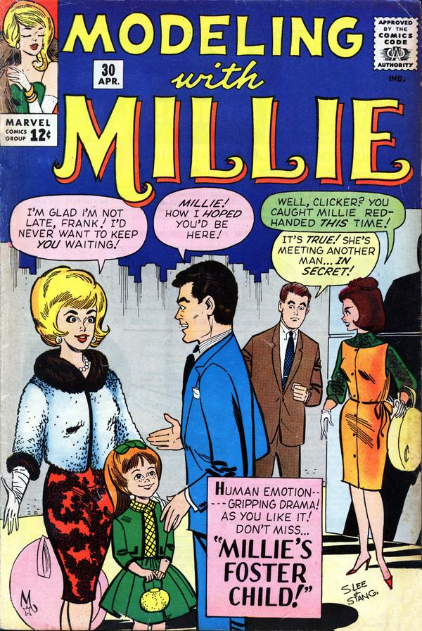 Modeling with Millie #30 cover