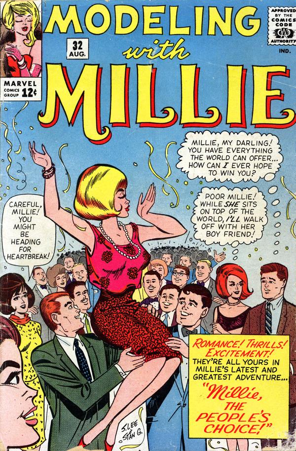 Modeling with Millie #32 cover