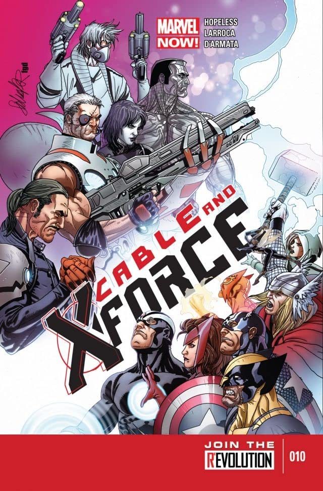 Cable and X-Force #10 cover