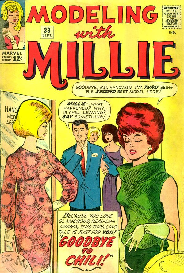 Modeling with Millie #33 cover