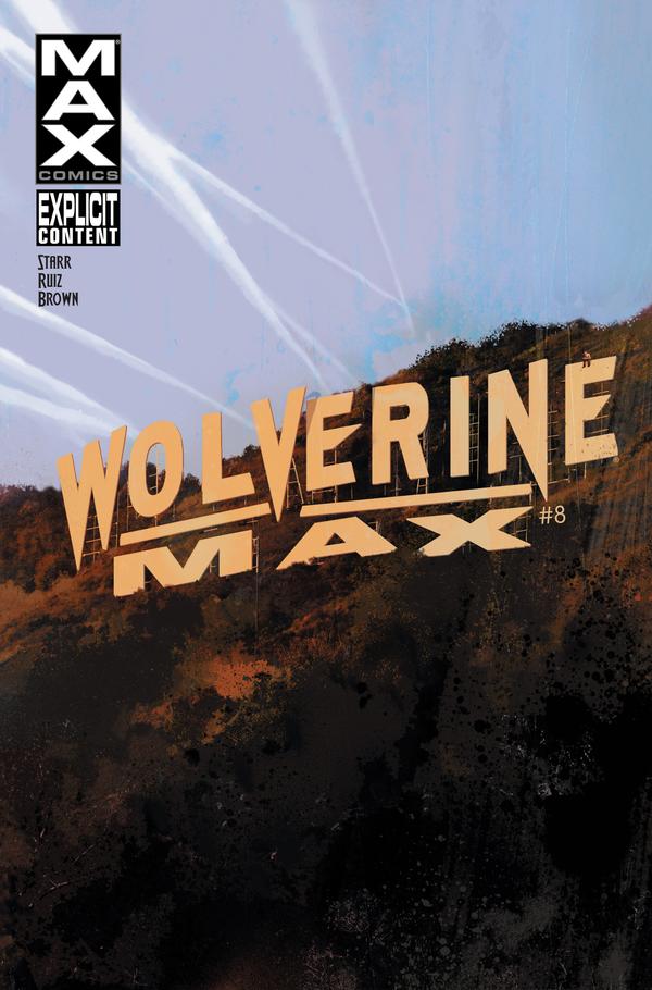 Wolverine Max #8 cover