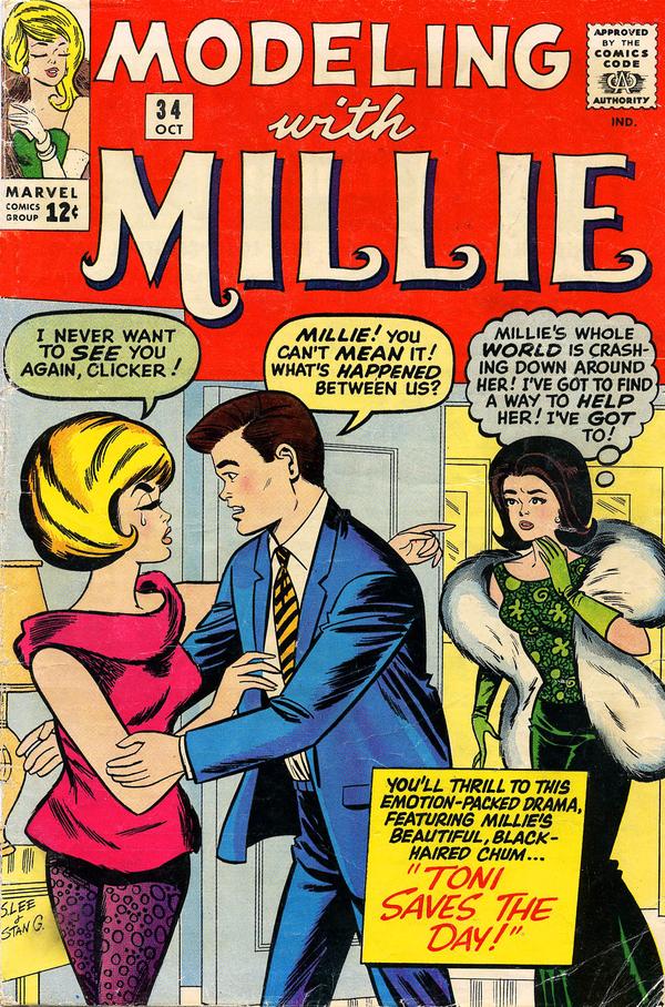 Modeling with Millie #34 cover