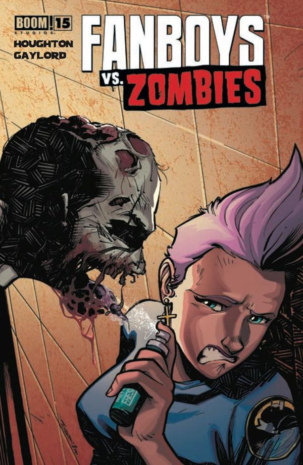 Fanboys vs. Zombies #15 cover