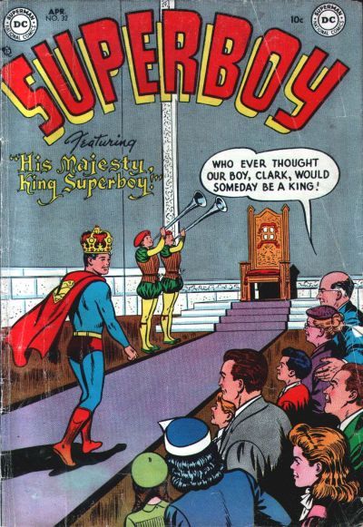 Superboy #32 cover