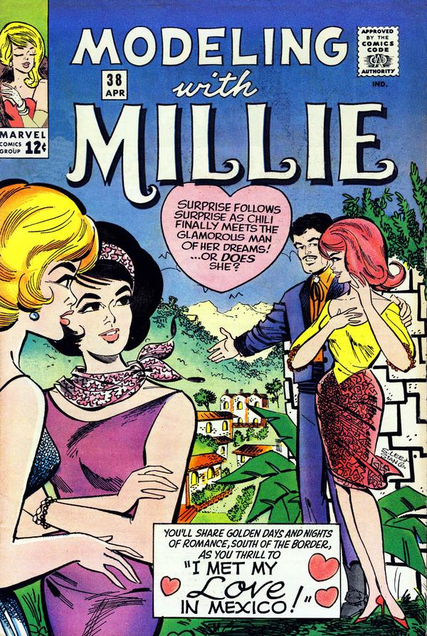 Modeling with Millie #38 cover