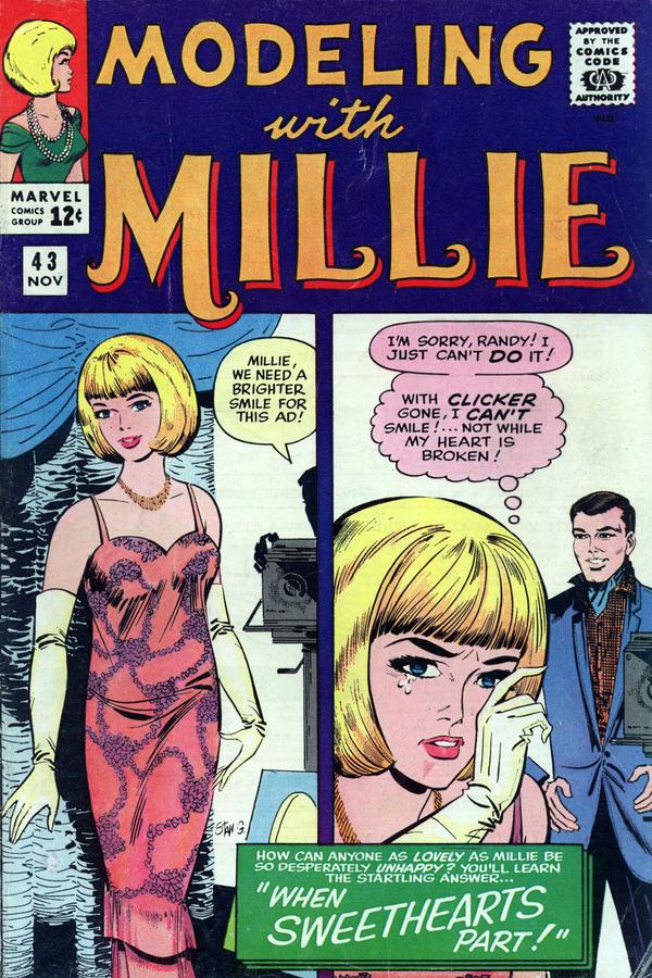 Modeling with Millie #43 cover