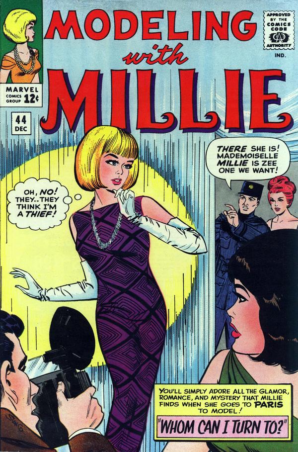 Modeling with Millie #44 cover
