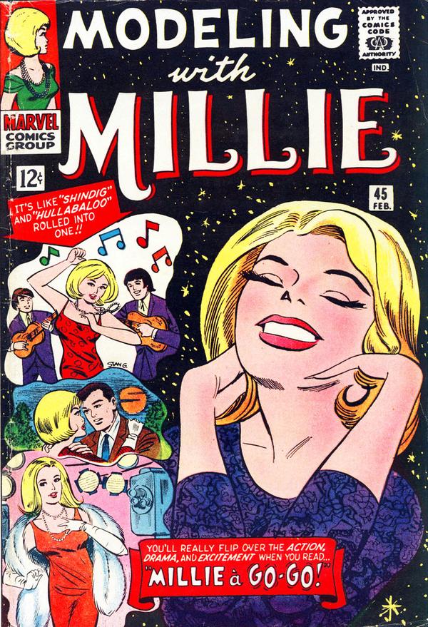 Modeling with Millie #45 cover