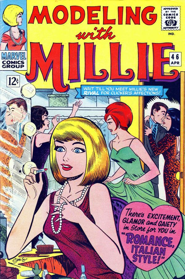 Modeling with Millie #46 cover