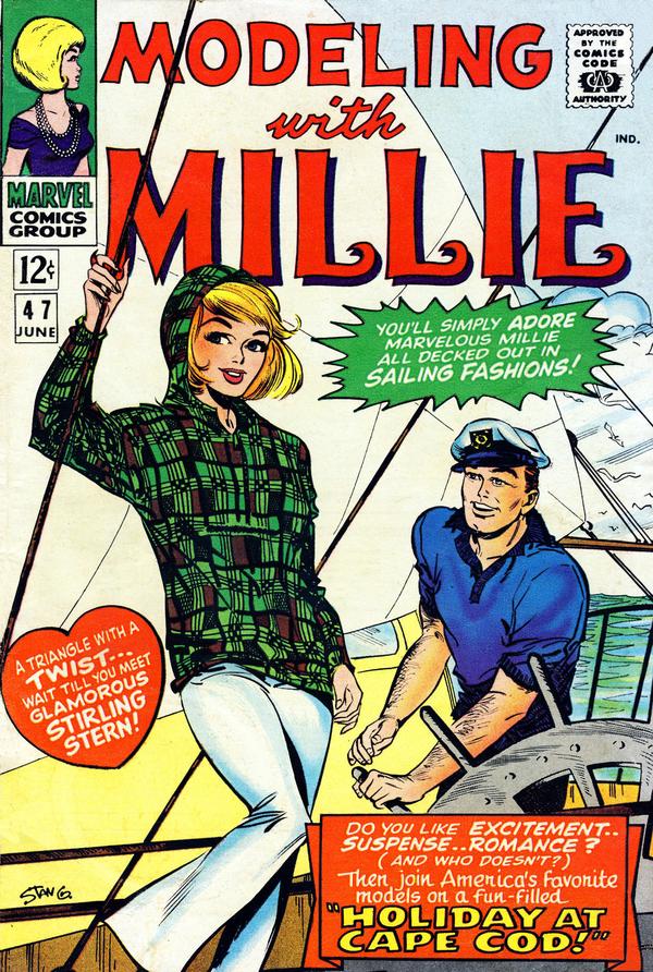 Modeling with Millie #47 cover