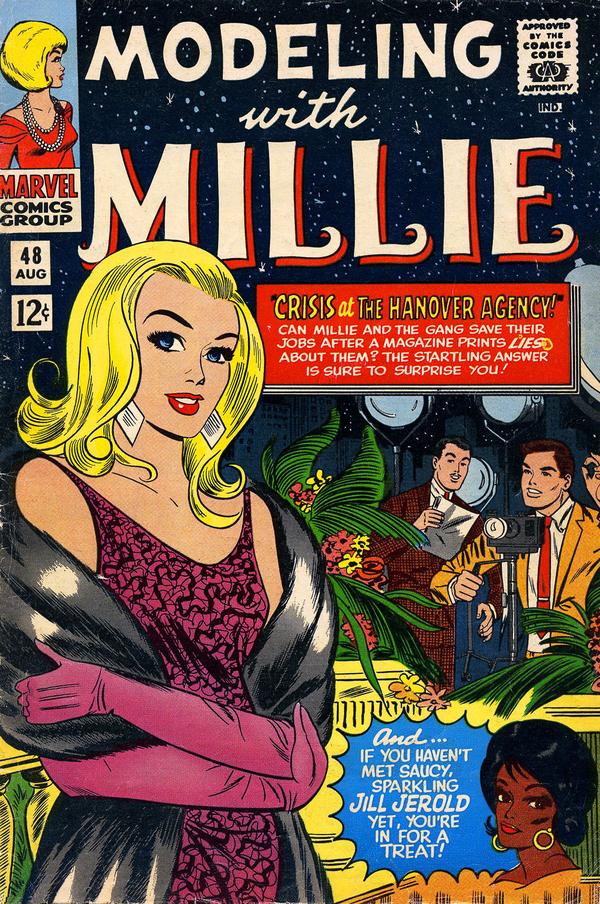 Modeling with Millie #48 cover