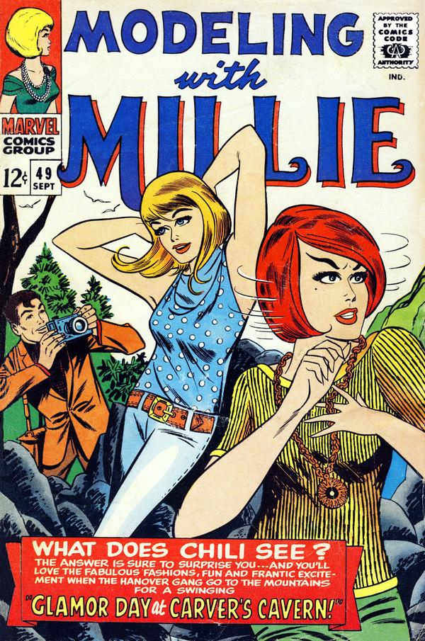 Modeling with Millie #49 cover