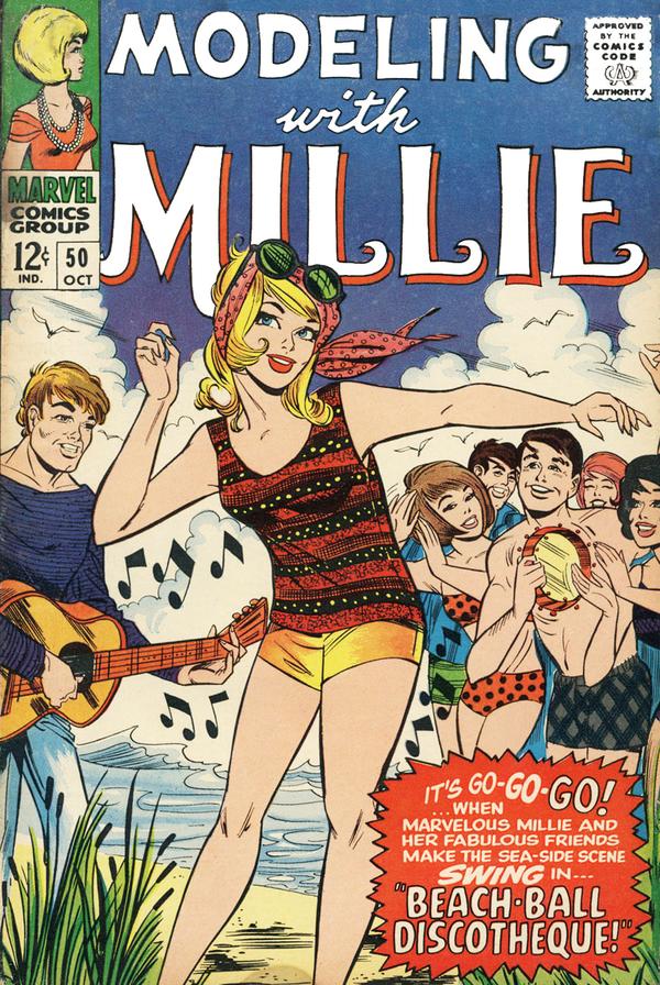 Modeling with Millie #50 cover