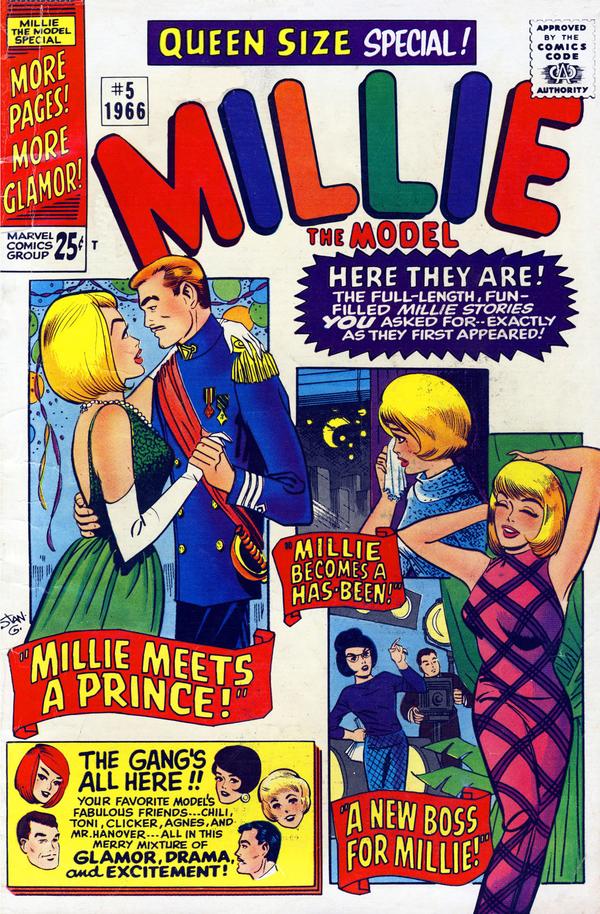 Millie the Model Annual #5 cover