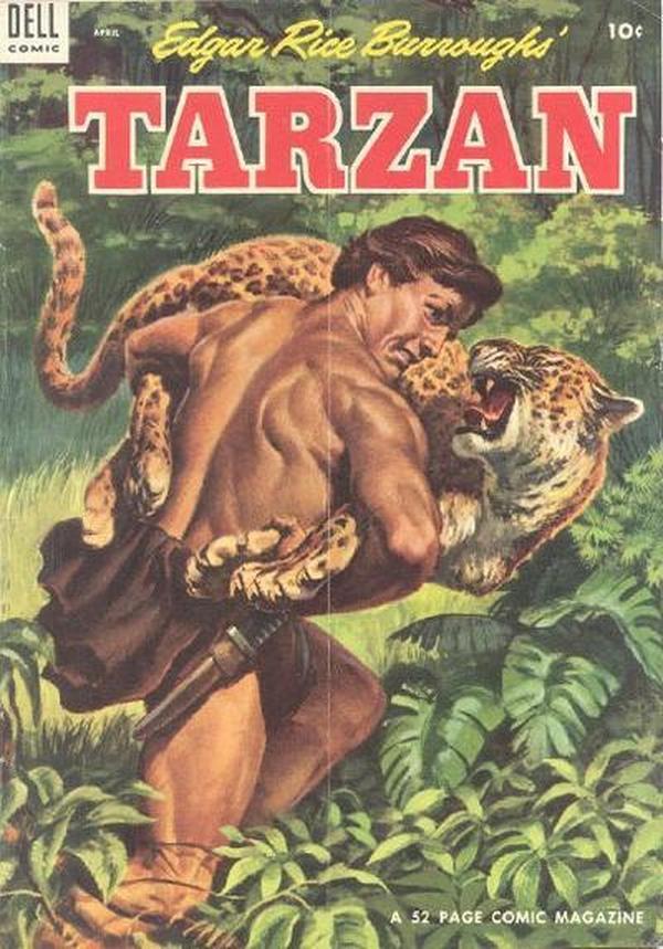Edgar Rice Burroughs' Tarzan #55 cover