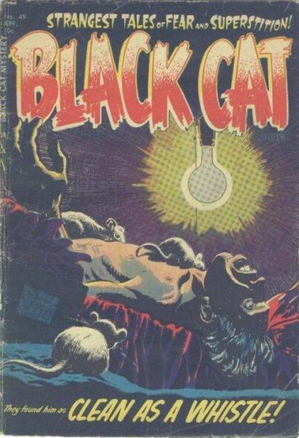 Black Cat Comics #49 cover
