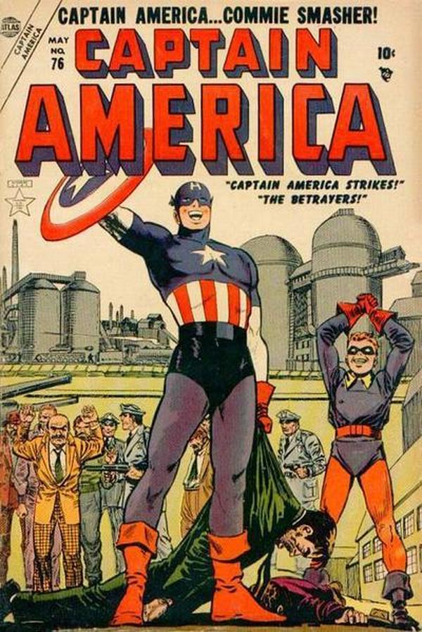 Captain America #76 cover