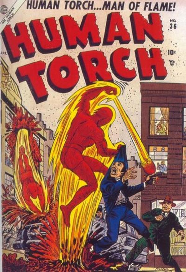 The Human Torch #36 cover