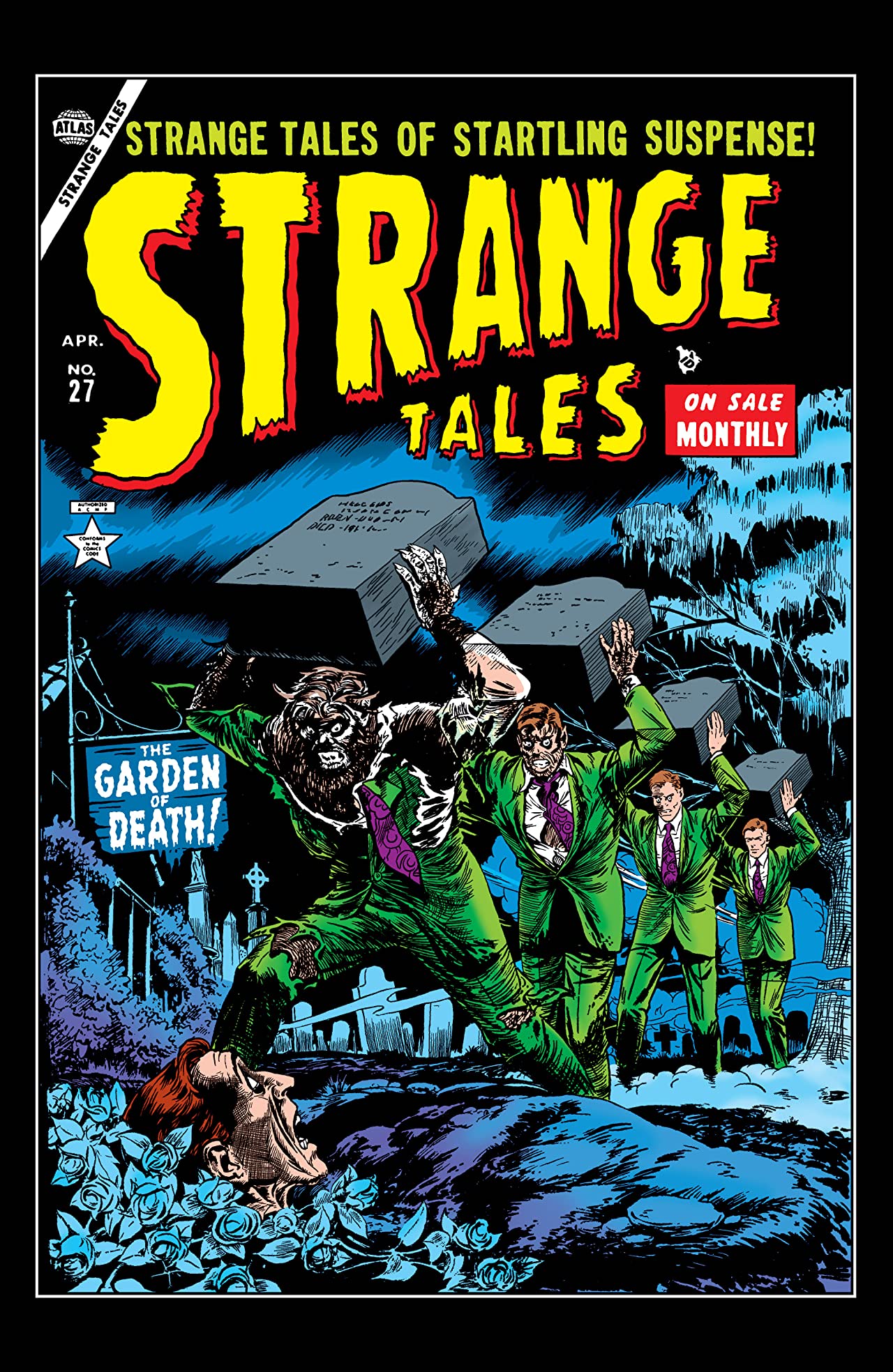 Strange Tales #27 cover