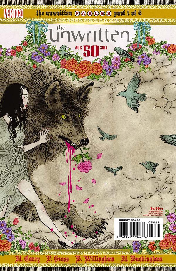 The Unwritten #50 cover