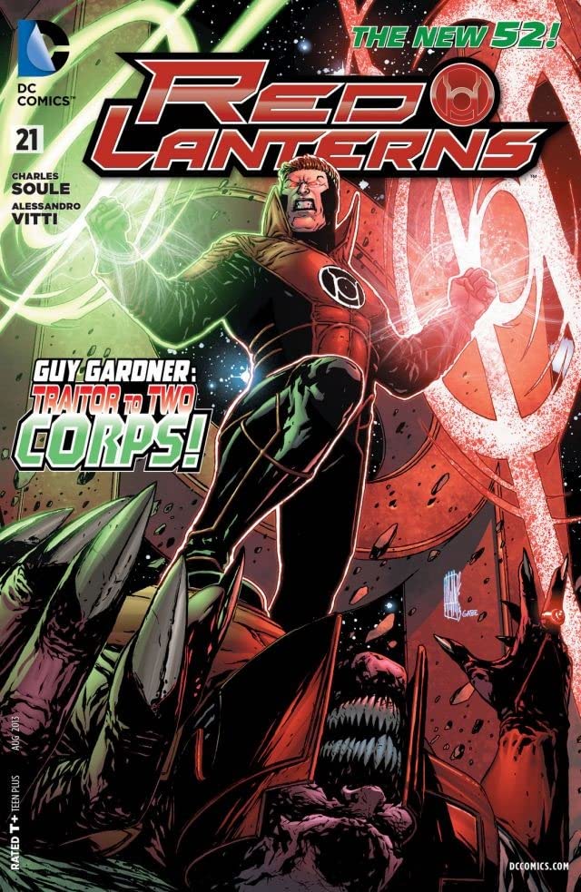 Red Lanterns #21 cover