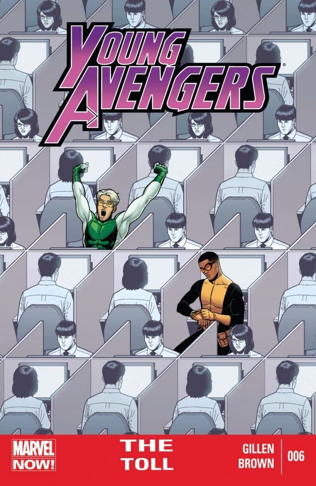 Young Avengers #6 cover