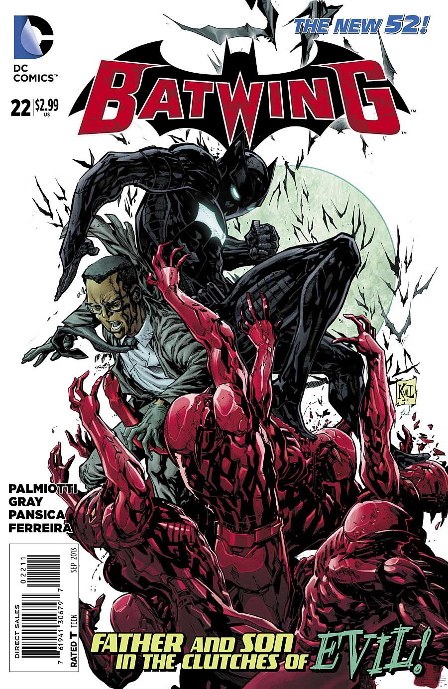 Batwing #22 cover