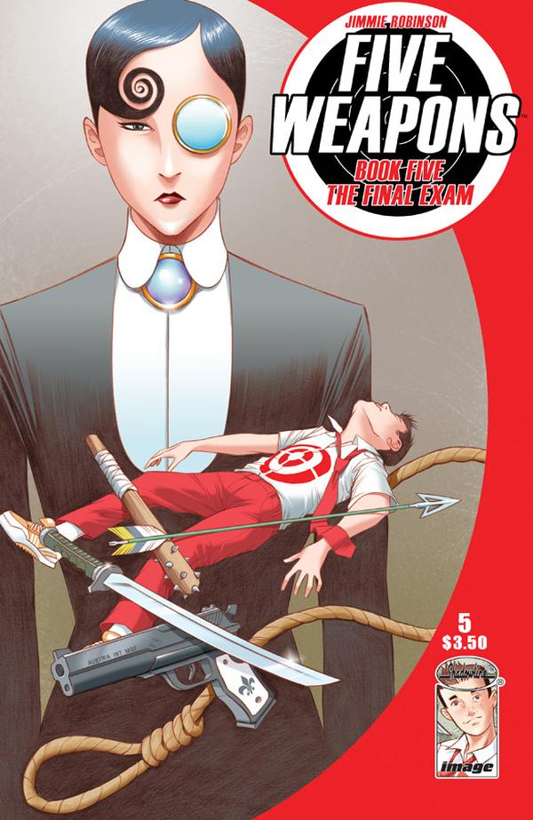 Five Weapons #5 cover