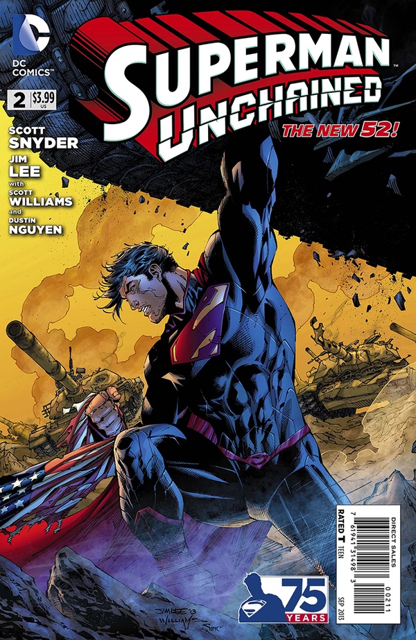 Superman Unchained #2 cover