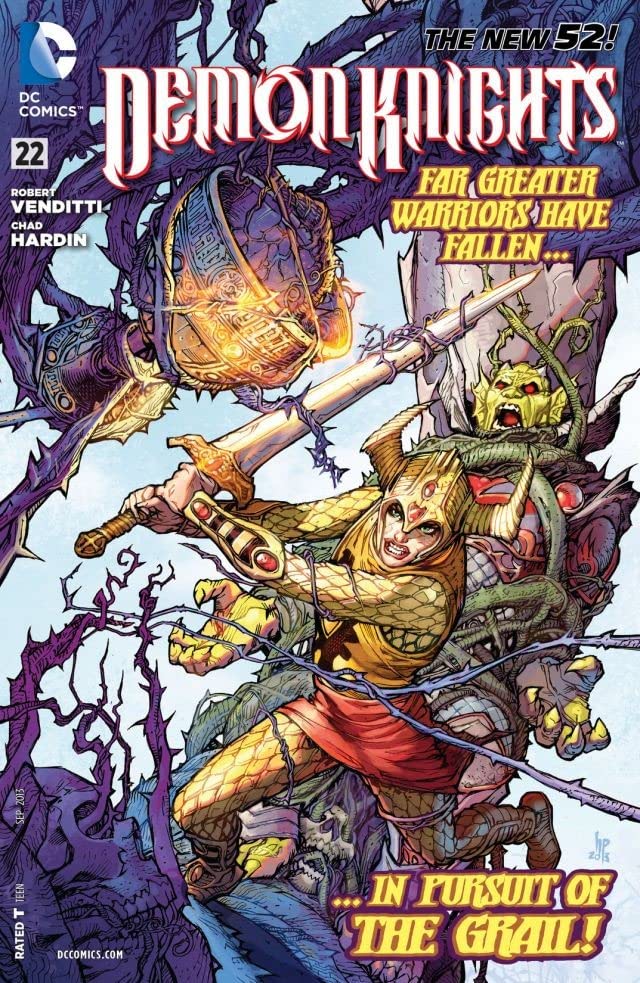Demon Knights #22 cover