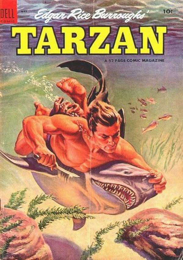 Edgar Rice Burroughs' Tarzan #56 cover