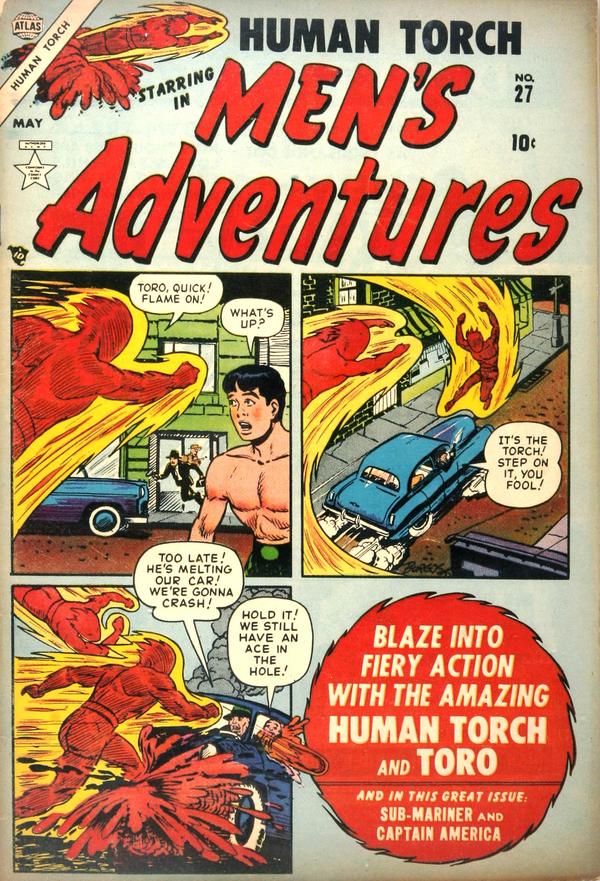 Men's Adventures #27 cover