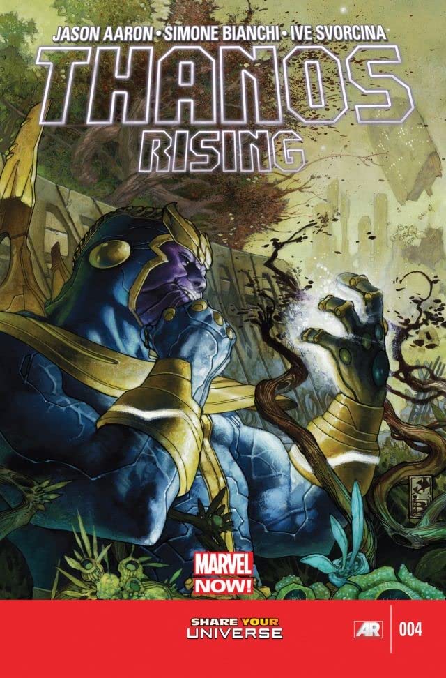 Thanos Rising #4 cover