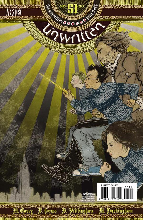 The Unwritten #51 cover