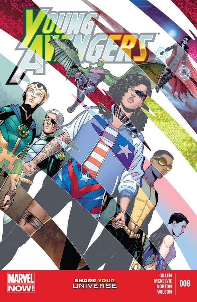 Young Avengers #8 cover
