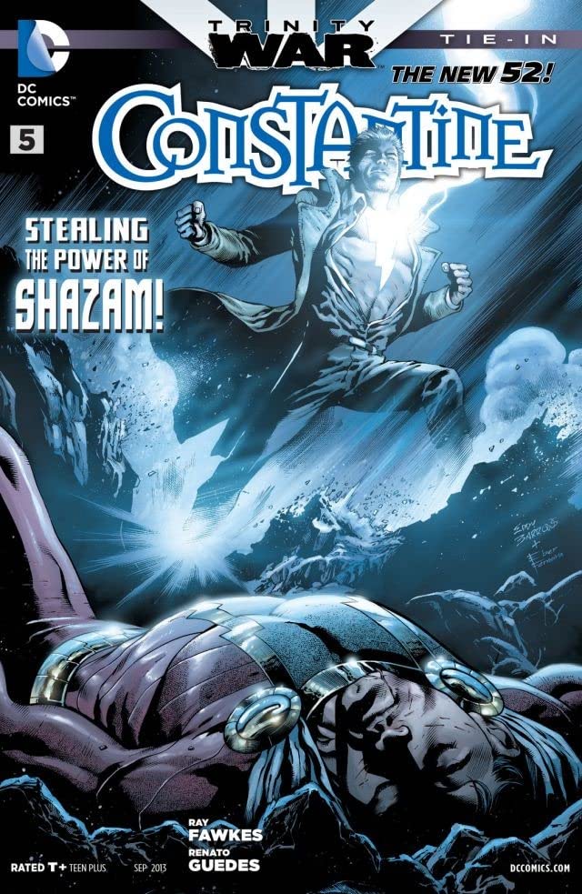 Constantine #5 cover