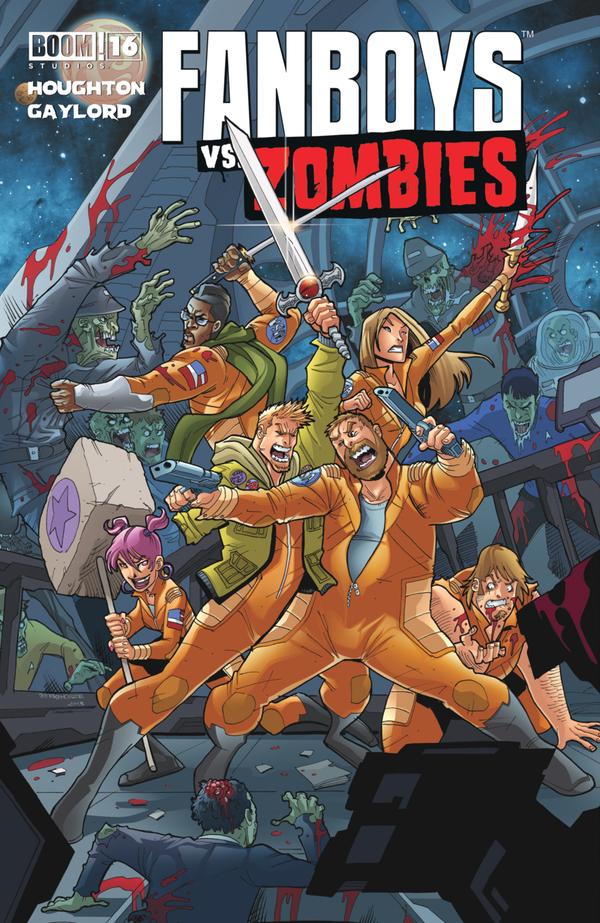 Fanboys vs. Zombies #16 cover