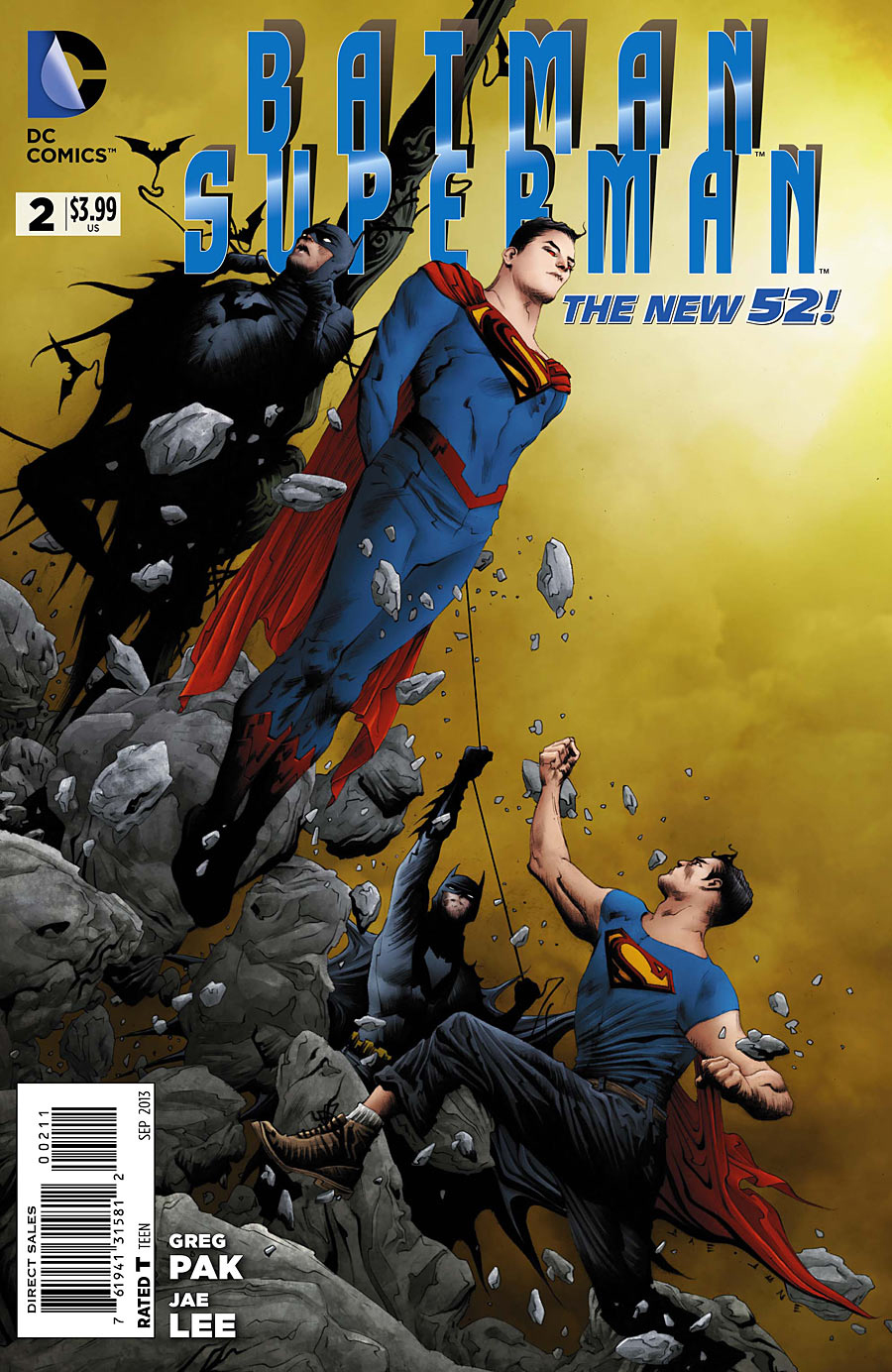 Batman / Superman #2 cover