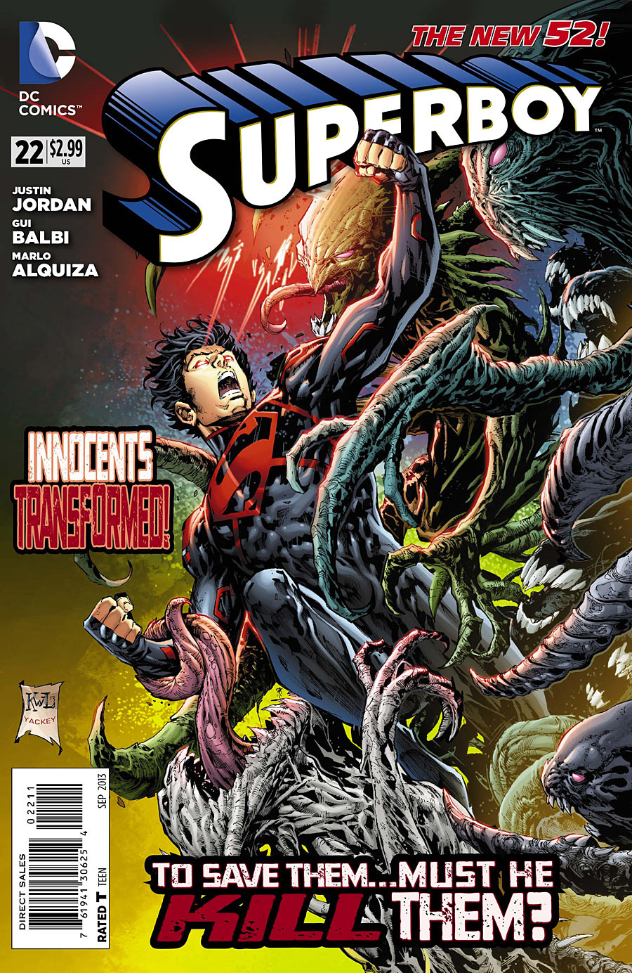 Superboy #22 cover