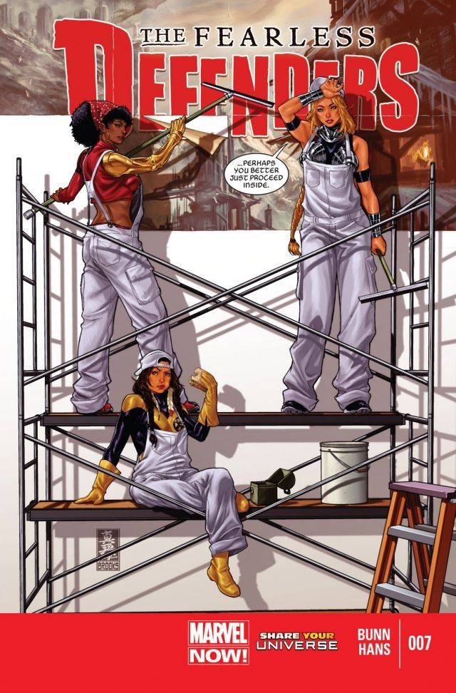 Fearless Defenders #7 cover