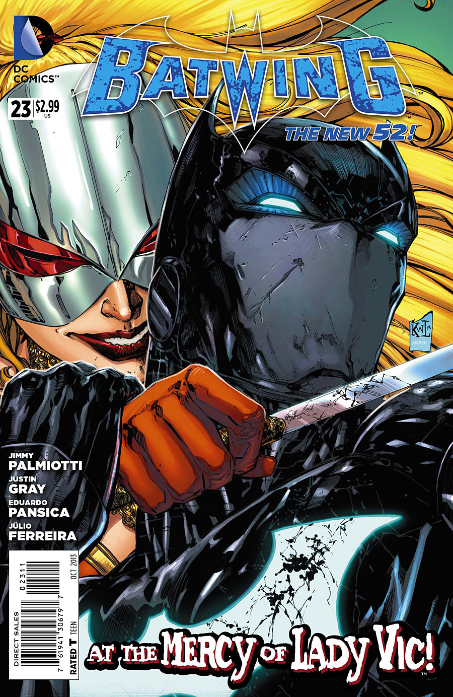Batwing #23 cover